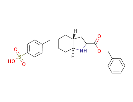 (3aR,7aS)-benzyl-perhydroindole-2-carboxylate PTSA salt