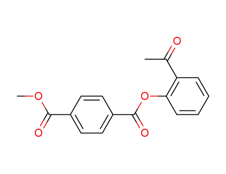 terephthalic acid-(2-acetyl-phenyl ester)-methyl ester