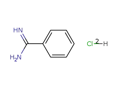 Molecular Structure of 143504-23-8 (Benzamidine hydrochloride)