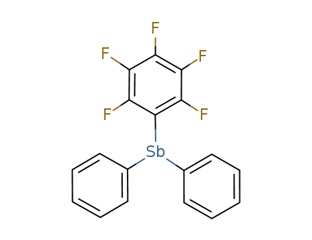 (pentafluorophenyl)(phenyl)2antimony(III)