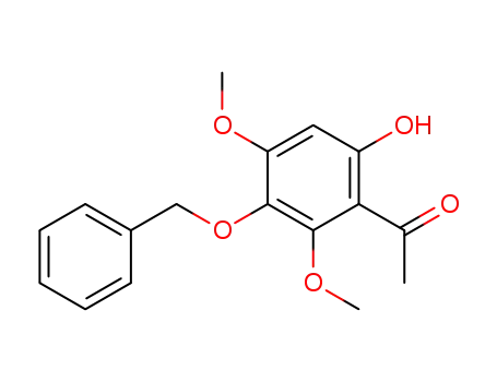 1-[3-(Benzyloxy)-6-hydroxy-2,4-dimethoxyphenyl]ethan-1-one