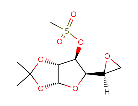 5,6-Anhydro-1,2-O-isopropylidene-3-O-(methylsulfonyl)-β-L-idofuranose