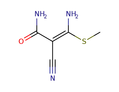 2-프로펜아미드, 3-아미노-2-시아노-3-(메틸티오)-