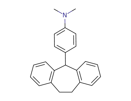 4-(10,11-dihydro-5<i>H</i>-dibenzo[<i>a,d</i>]cyclohepten-5-yl)-<i>N</i>,<i>N</i>-dimethyl-aniline