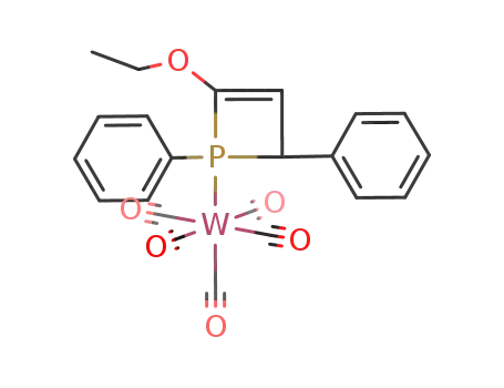 (4-ethoxy-1,2,-diphenyl-1,2-dihydrophosphete)pentacarbonyltungsten
