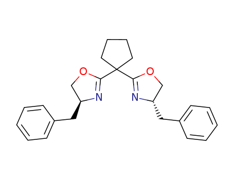 (4S,4'S)-2,2'-(cyclopentane-1,1-diyl)-bis(4-benzyl-4,5-dihydrooxazole)