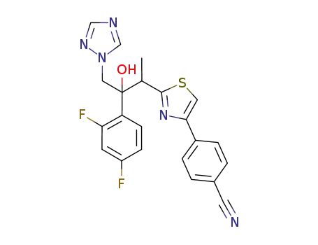Molecular Structure of 170864-29-6 (Ravuconazole)