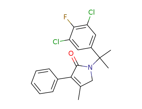 1-(3,5-dichloro-4-fluoro-α,α-dimethylbenzyl)-4-methyl-3-phenyl-3-pyrrolin-2-one