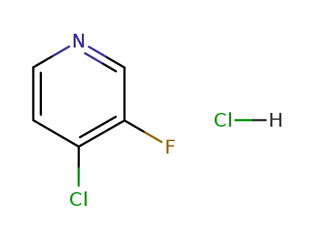 Molecular Structure of 119229-74-2 (4-CHLORO-3-FLUOROPYRIDINE HCL)