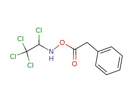 Ethanamine, 1,2,2,2-tetrachloro-N-[(phenylacetyl)oxy]-