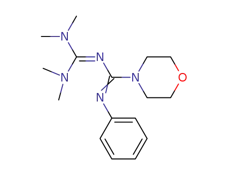 N-(Bis[Dimethylamino]methylene)-N'-phenyl-4-morpholine carboxamidine