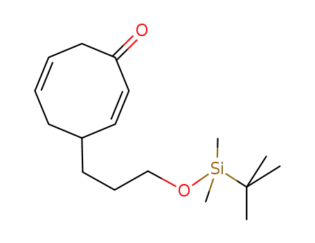 (2Z,6Z)-4-[3-(tert-Butyl-dimethyl-silanyloxy)-propyl]-cycloocta-2,6-dienone