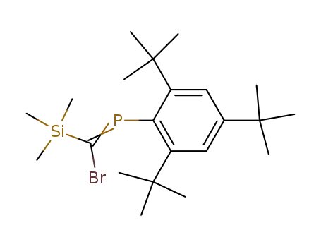 2,4,6-tri-tert-butylphenyl-P=C(Br)SiMe<sub>3</sub>