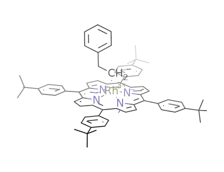 Rh(bttp)CH<sub>2</sub>CH<sub>2</sub>Ph