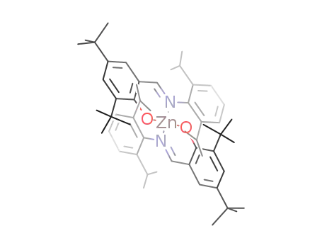 [(((CH<sub>3</sub>)2CH)2C<sub>6</sub>H<sub>3</sub>NCHC<sub>6</sub>H<sub>2</sub>(O)(C(CH<sub>3</sub>)3)2)2Zn]