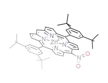 [5,15-bis(3',5'-di-tert-butylphenyl)-10-(nitro)porphyrinato]zinc(II)