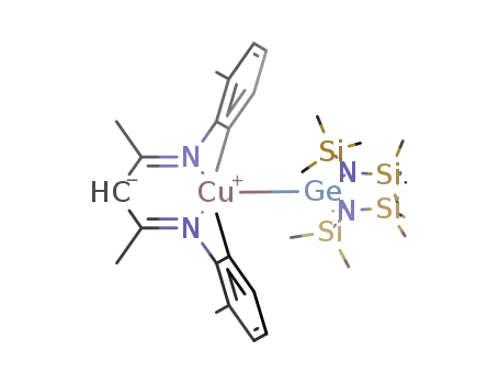 (((CH<sub>3</sub>)2C<sub>6</sub>H<sub>3</sub>NC(CH<sub>3</sub>))2CH)CuGe(N(Si(CH<sub>3</sub>)3)2)2