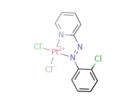 [PtCl<sub>2</sub>(2-(o-chlorophenylazo)pyridine)]