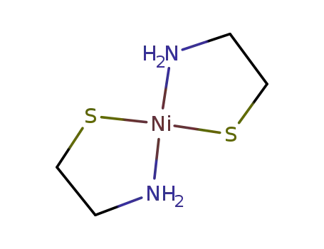 Molecular Structure of 26745-80-2 (Nickel, bis[2-(amino-kN)ethanethiolato-kS]-)