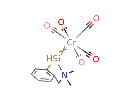 ([2-[(dimethylamino)methyl]phenyl]hydrosilanediyl)chromium<sup>(0)</sup> pentacarbonyl