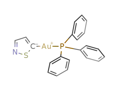 [Au(C=CHCH=NS)(PPh<sub>3</sub>)]