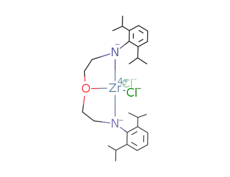 (((CH(CH<sub>3</sub>)2)2C<sub>6</sub>H<sub>3</sub>NC<sub>2</sub>H<sub>4</sub>)2O)ZrCl<sub>2</sub>