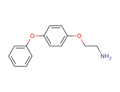 Molecular Structure of 72490-14-3 (Ethanamine, 2-(4-phenoxyphenoxy)-)