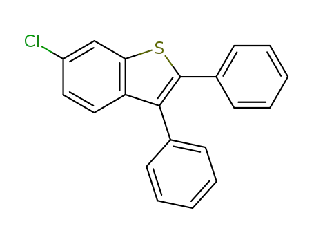 6-Chlor-2,3-diphenylbenzo<b>thiophen