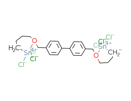 4,4'-bis(5-(trichlorostannyl)butyloxymethyl)biphenyl