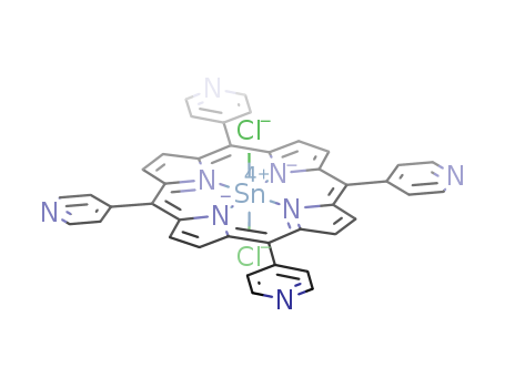Sn(IV) Meso-Tetra (4-Pyridyl) Porphine Dichloride