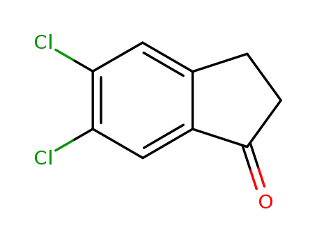Molecular Structure of 68755-31-7 (5,6-DICHLORO (DIFLUORO)-INDANONE)