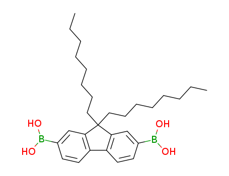 9,9-Di-n-octylfluorene-2,7-diboronic acid, 97%
