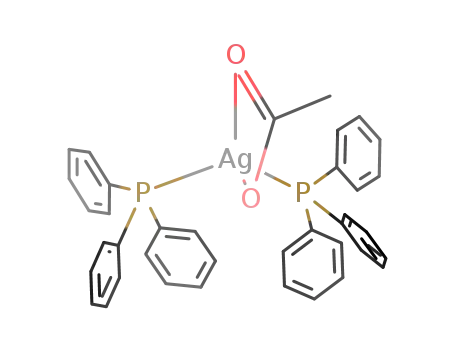 O,O'-acetatobis(triphenylphosphine)silver(I)
