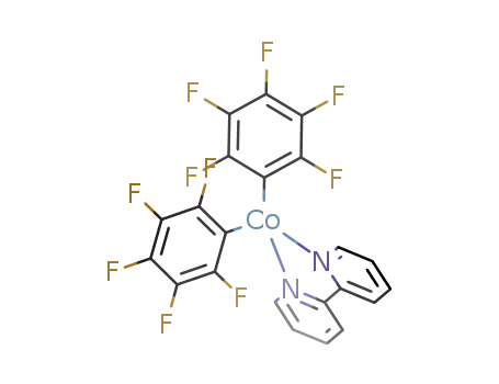 (2,2'-bipyridine)bis(pentafluorophenyl)cobalt(II)