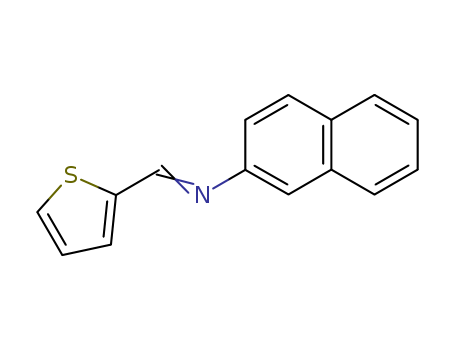2-Naphthalenamine,N-(2-thienylmethylene)- cas  34755-95-8