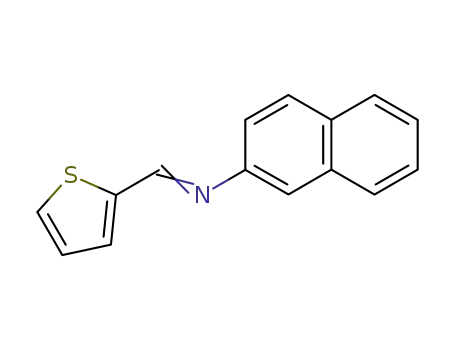 Molecular Structure of 34755-95-8 (N-[(E)-thiophen-2-ylmethylidene]naphthalen-2-amine)