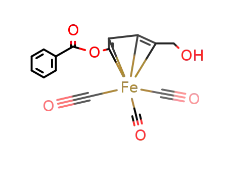 (C<sub>6</sub>H<sub>5</sub>C(O)O(CH)4CH<sub>2</sub>OH)Fe(CO)3