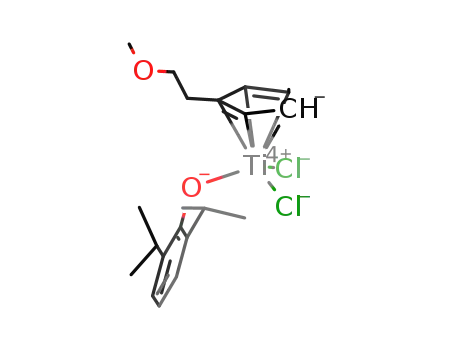 (C<sub>5</sub>H<sub>4</sub>CH<sub>2</sub>CH<sub>2</sub>OCH<sub>3</sub>)Ti(O-2,6-(i)Pr<sub>2</sub>C<sub>6</sub>H<sub>2</sub>)Cl<sub>2</sub>