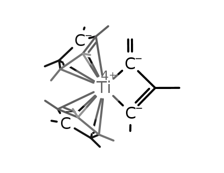 bis(η(5)-pentamethylcyclopentadienyl)-3,4-dimethyl-2-methylenetitanacyclobutene