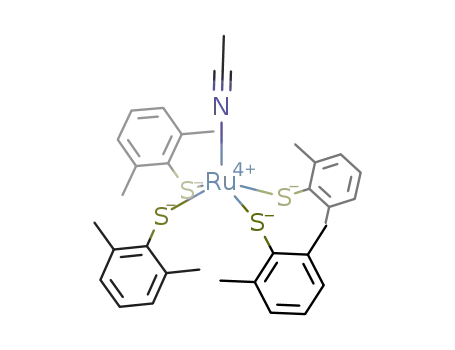 [Ru(2,6-dimethylthiophenol)4(MeCN)]