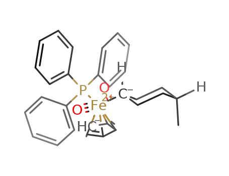 [cis-4-methylcyclohexyl-C(O)Fe(CO)(PPH3)(η5-C5H5)]