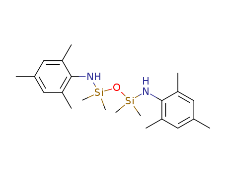 Molecular Structure of 69981-85-7 (1,3-Disiloxanediamine,
1,1,3,3-tetramethyl-N,N'-bis(2,4,6-trimethylphenyl)-)