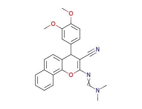 N'-[3-CYANO-4-(3,4-DIMETHOXYPHENYL)-4H-BENZO[H]CHROMEN-2-YL]-N,N-DIMETHYLIMINOFORMAMIDE