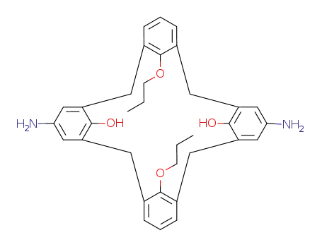 5,17-diamino-25,27-dipropoxy-calix[4]arene-26,28-diol