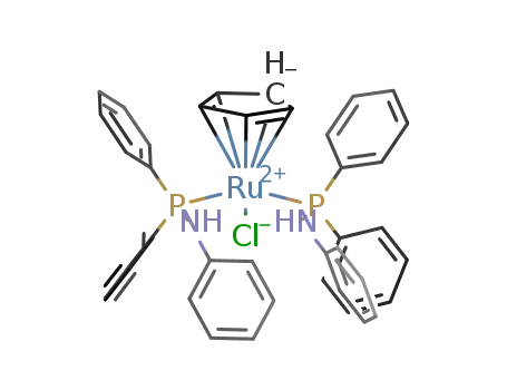 [CpRuCl(Ph<sub>2</sub>PN(H)Ph)2]