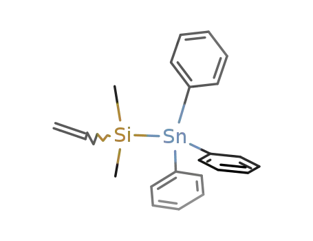 Molecular Structure of 210362-73-5 (TRIPHENYL STANNYL DIMETHYL VINYL SILANE)