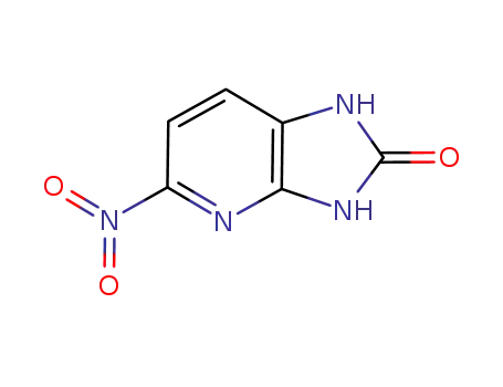 Molecular Structure of 22902-67-6 (5-nitro-2,3-dihydro-1H-imidazo[4,5-b]pyridin-2-one)