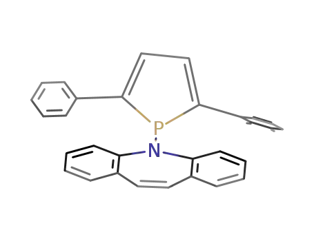 (C<sub>6</sub>H<sub>4</sub>CHCHC<sub>6</sub>H<sub>4</sub>)NP(C(C<sub>6</sub>H<sub>5</sub>)CHCHC(C<sub>6</sub>H<sub>5</sub>))