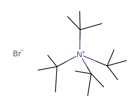 Molecular Structure of 56664-66-5 (2-Propanaminium, N,N,N-tris(1,1-dimethylethyl)-2-methyl-, bromide)