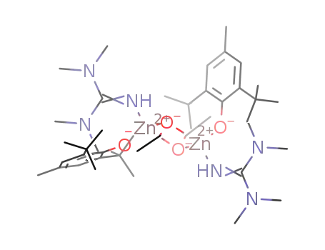 [Zn(μ-OCH2CH3)(1,1,3,3-tetramethylguanidine)(OC6H2(CMe3)2-2,6-4-Me)]